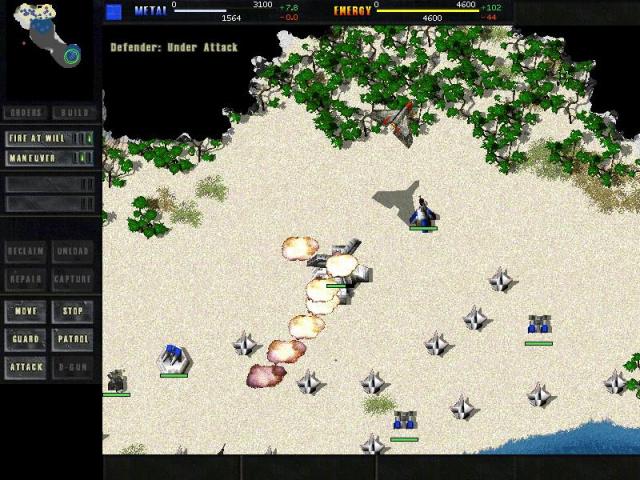 Total Annihilation gameplay