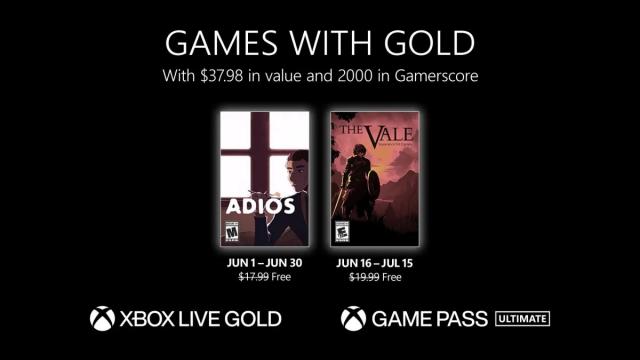 June 2023 Xbox Games with Gold Announced