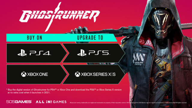 Ghostrunner Launches in 2021 for Xbox Series X and S, and PS5, Includes Free Upgrade