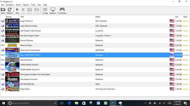 GC/Wii File Sizes