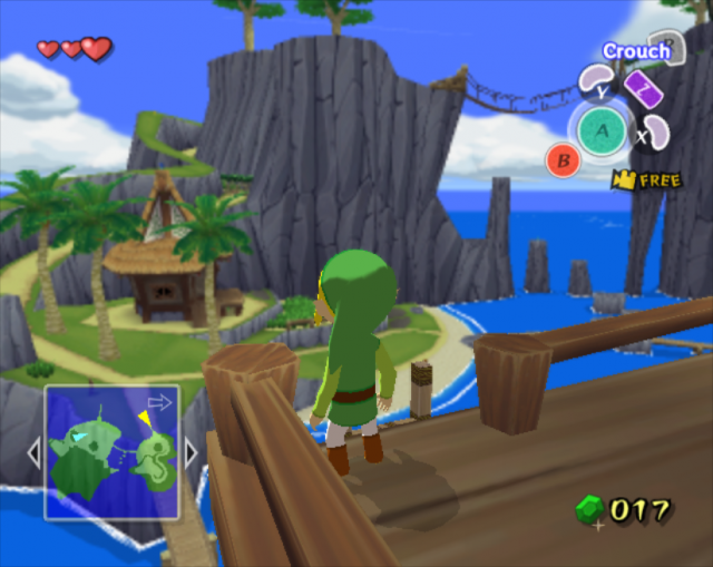 Wind Waker Wii on the GPD Win