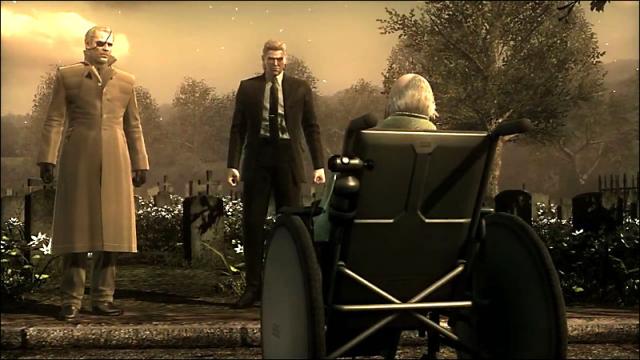 Big Boss and Old Snake