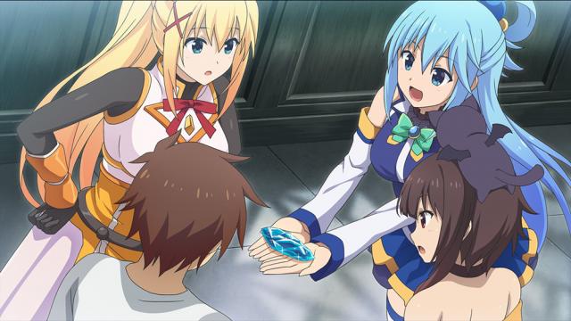 A mobile RPG based on hit anime, KonoSuba, is launching next year