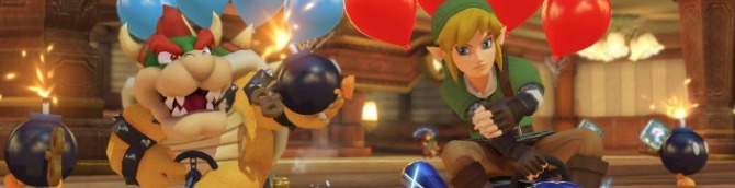 Mario Kart 8 Deluxe Remains Atop the Japanese Charts