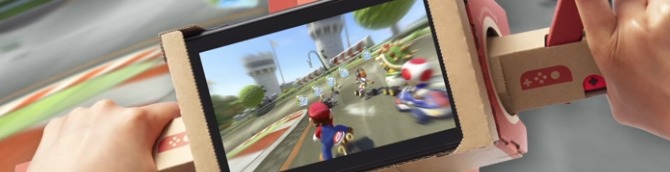 Mario Kart 8 Deluxe Update Adds Labo Support
