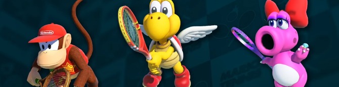 Mario Tennis Aces to Add Diddy Kong, Birdo and Koopa Paratrooopa This Fall