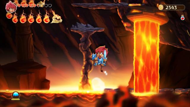 Metroidvania Monster Boy and the Cursed Kingdom