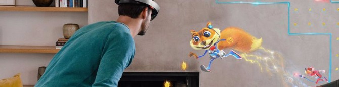 Microsoft Announces Young Conker for HoloLens, Dev Kit Ships March 30 for $3,000