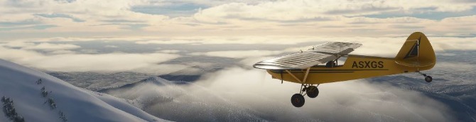 Microsoft Flight Simulator Update Adds Real-Time Snow
