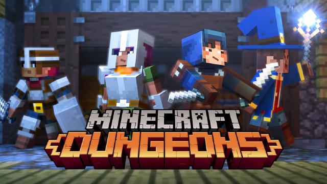 Minecraft Dungeons is coming to Steam