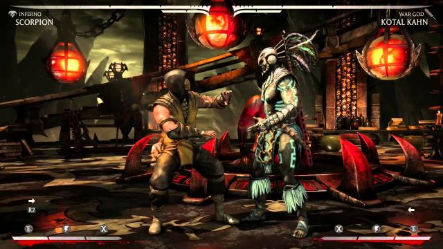 Mortal Kombat X fight