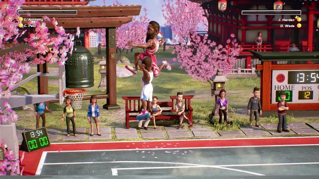 NBA Playgrounds dunk