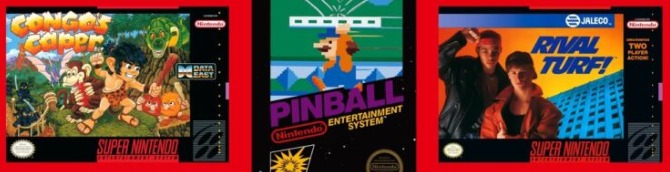 Rival Turf!, Congo's Caper, and Pinball Added to Nintendo Switch Online