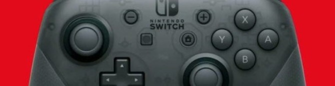 Nintendo Switch Pro Controller Discounted by 20%