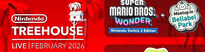 Nintendo Treehouse: Live Set for February 24, Features Mario Wonder Switch 2 and Pokémon Pokopia