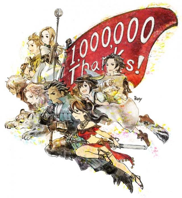 Octopath Traveler Tops 1 Million Units Shipped and Sold Digitally