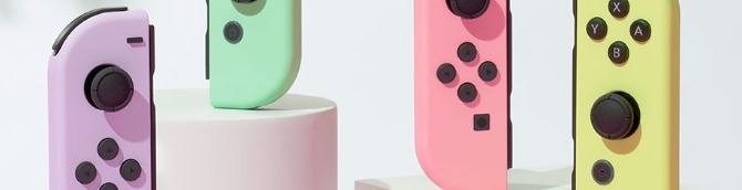Pastel Switch Joy-Con Controllers Launch June 30