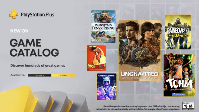 PlayStation Plus Game Catalog and Classics for March 2023 Announced