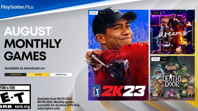 PlayStation Plus Monthly Games for August 2023 Announced: PGA Tour