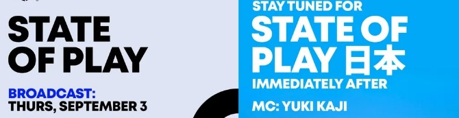 PlayStation State of Play and State of Play Japan Set for September 3