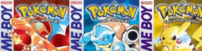 Pokemon Red, Blue, and Yellow Announced for 3DS Virtual Console