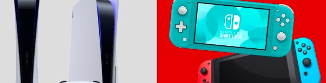 PS5 vs Switch Sales Comparison - April 2021