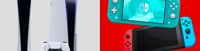 PS5 vs Switch Sales Comparison - July 2022