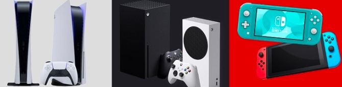 PS5 vs Xbox Series X|S vs Switch 2024 Americas Sales Comparison Charts Through January