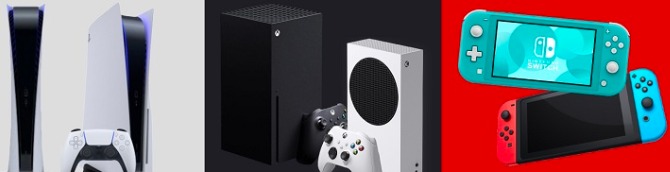 PS5 vs Xbox Series X|S vs Switch Sales Comparison Charts Through April 24