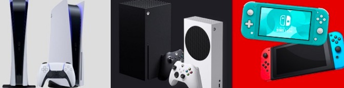 PS5 vs Xbox Series X|S vs Switch Sales Comparison Charts Through December 5