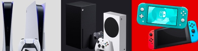 PS5 vs Xbox Series X|S vs Switch Sales Comparison Charts Through February 20