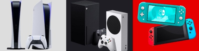 PS5 vs Xbox Series X|S vs Switch Sales Comparison Charts Through January 15