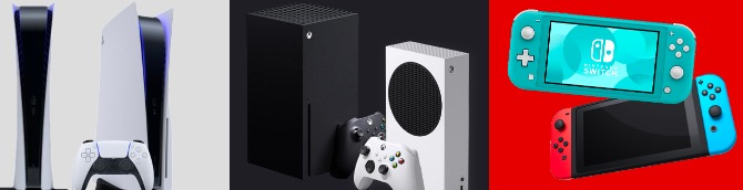 PS5 vs Xbox Series X|S vs Switch Sales Comparison Charts Through January 16