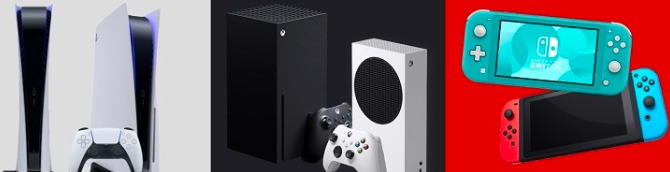 PS5 vs Xbox Series X|S vs Switch Sales Comparison Charts Through May 22