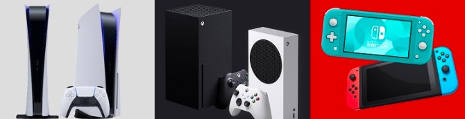 PS5 vs Xbox Series X|S vs Switch Sales Comparison Charts Through October 16