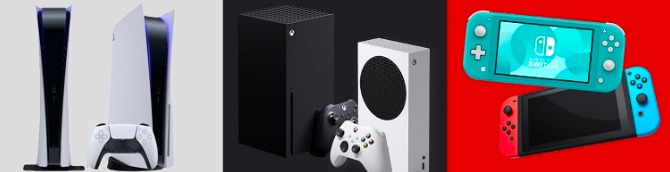 PS5 vs Xbox Series X|S vs Switch Sales Comparison Charts Through September 11