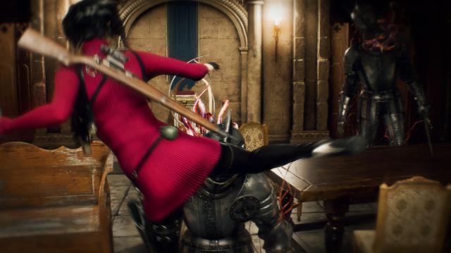 Resident Evil 4 Remake's Separate Ways DLC will let you Spider-Man it up as Ada  Wong, and it's out next week