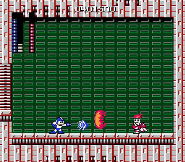 The only way to kill Fire Man is to tank as Ice Man
