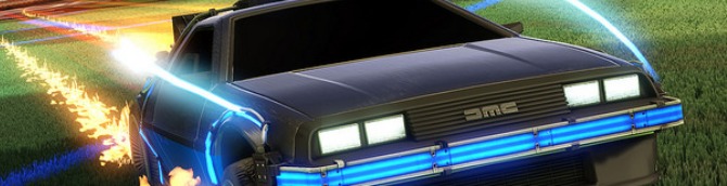 back to the future rocket league