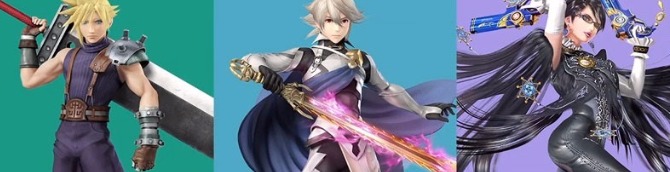 Cloud, Bayonetta & Corrin Amiibo Announced, Ryu, Roy & R.O.B. Amiibo Launch in March