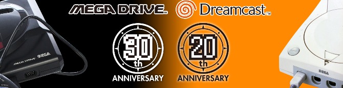 SEGA Launches Dreamcast 20th and Mega Drive 30th Anniversary Website