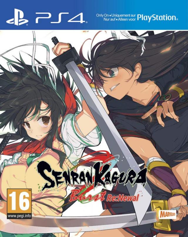 senran kagura burst renewal boxart censorship sony
