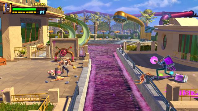 Shaq-Fu: A Legend Reborn barrel