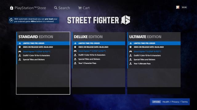 Street Fighter 6 - PS4 & PS5 Games