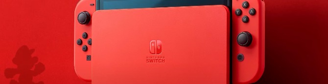 NEW Nintendo Switch OLED Mario Red Edition (Super Mario Bros. Wonder) 