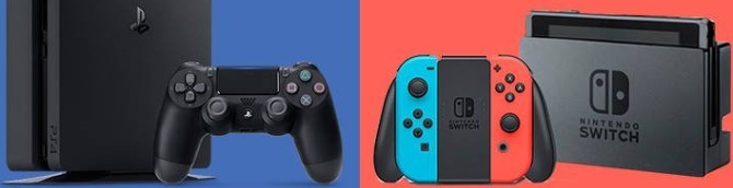 Switch vs PS4 in the US Sales Comparison - February 2022