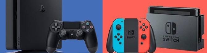 Switch vs PS4 Sales Comparison - April 2022