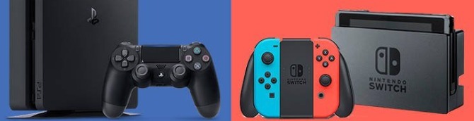 Switch vs PS4 Sales Comparison - August 2021