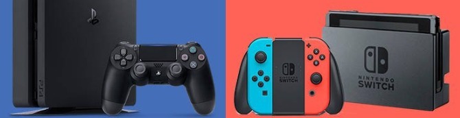 Switch vs PS4 Sales Comparison - August 2022