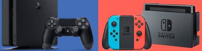 Switch vs PS4 Sales Comparison - February 2022